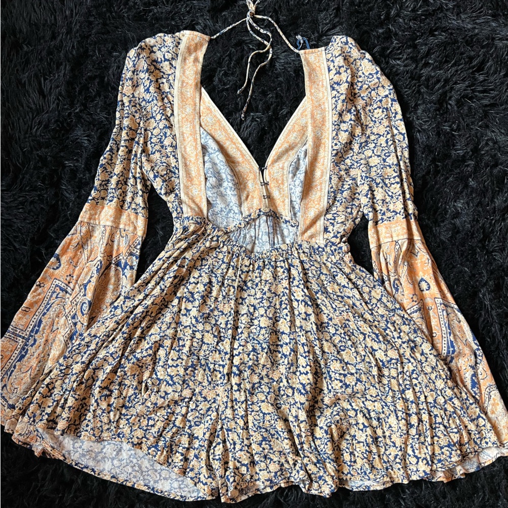 FREE PEOPLE floral romper